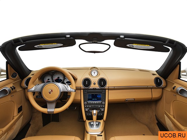 3D модель Porsche модели Boxster 2010 года