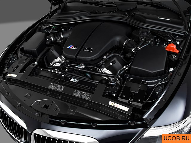 3D модель BMW модели 6-series 2010 года