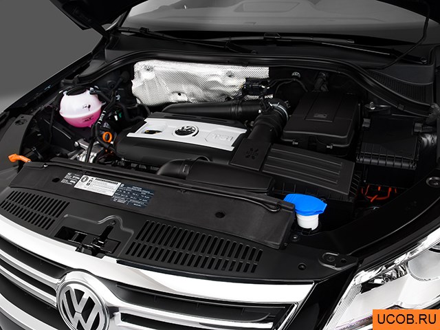 3D модель Volkswagen модели Tiguan 2010 года