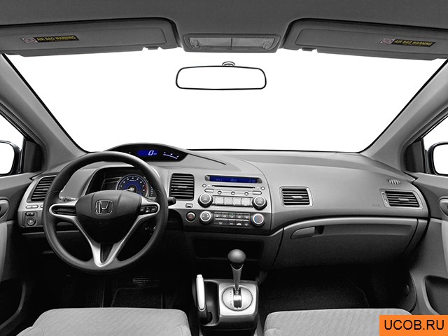 3D модель Honda модели Civic 2010 года