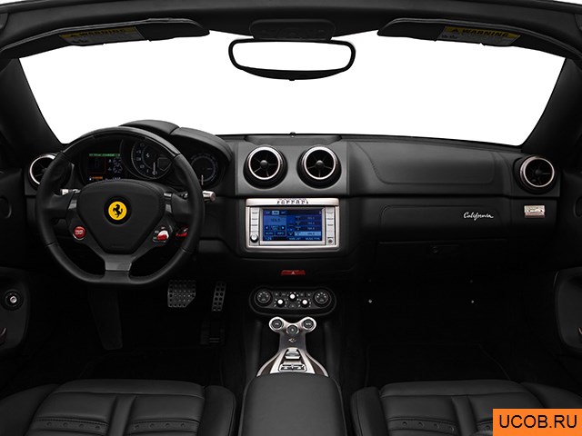 3D модель Ferrari модели California 2010 года