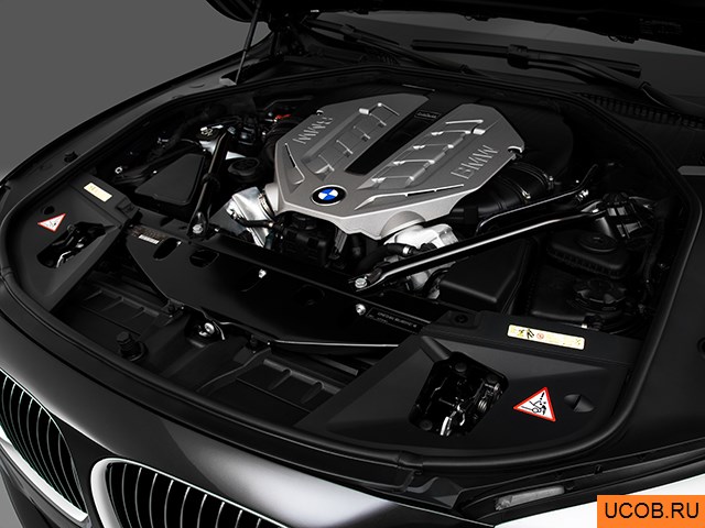 3D модель BMW модели 7-series 2010 года