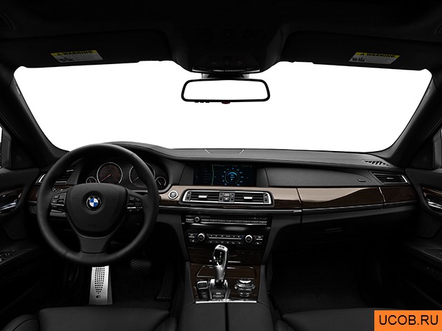 3D модель BMW модели 7-series 2010 года