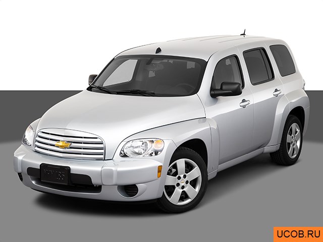 3D модель Chevrolet модели HHR 2010 года