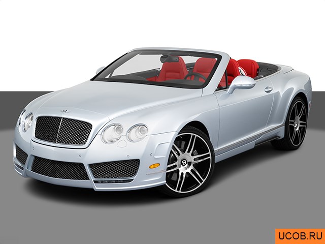 3D модель Bentley Continental 2010 года
