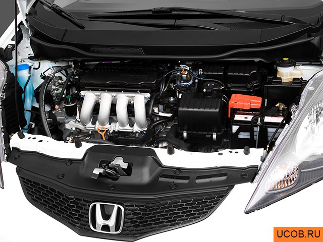 3D модель Honda модели Fit 2010 года