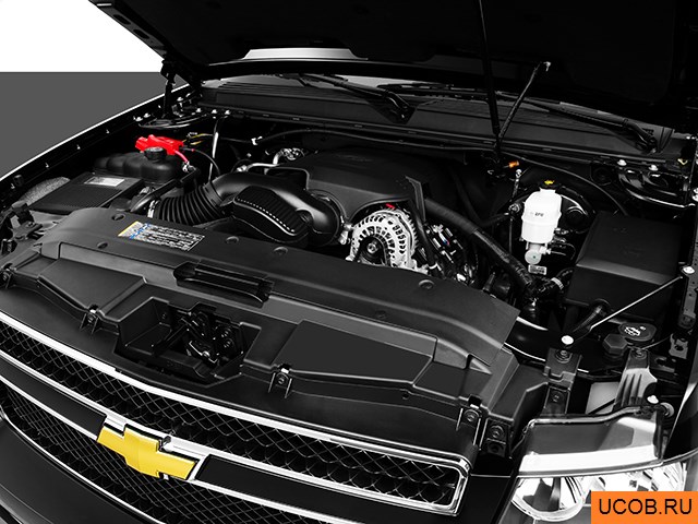 3D модель Chevrolet модели Avalanche 2010 года