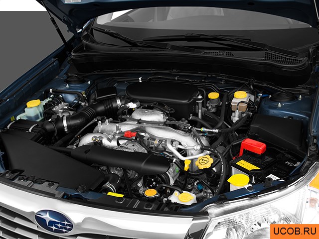 3D модель Subaru модели Forester 2010 года