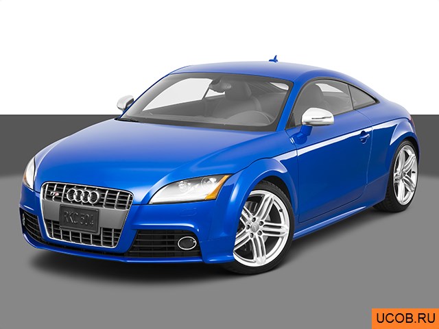 3D модель Audi модели TT-S 2010 года