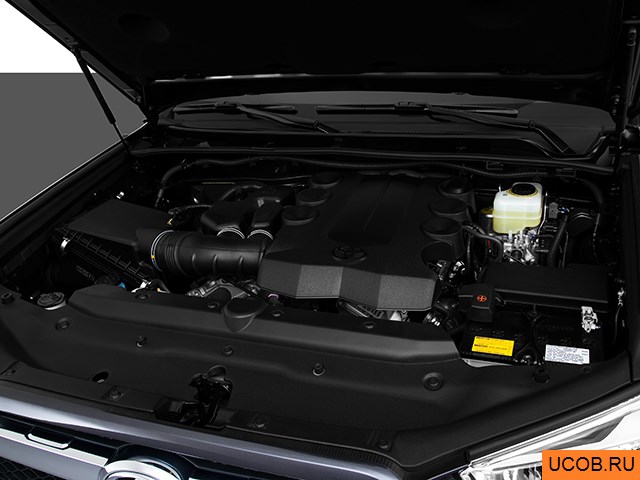 3D модель Toyota модели 4Runner 2010 года