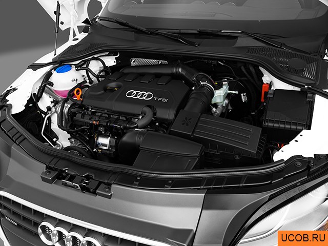 3D модель Audi модели TT 2010 года