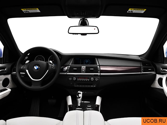 3D модель BMW модели X6 Hybrid 2010 года