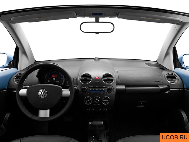 3D модель Volkswagen модели New Beetle 2010 года