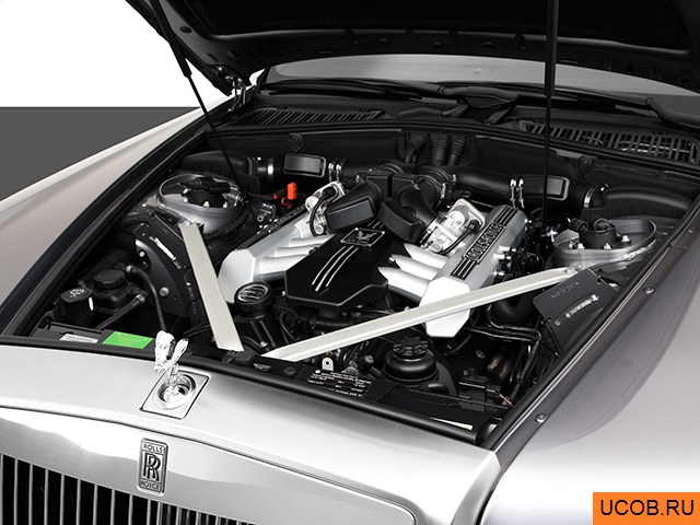3D модель Rolls-Royce модели Phantom Drophead Coupe 2010 года