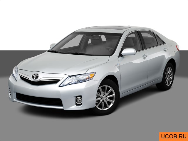3D модель Toyota модели Camry Hybrid 2011 года