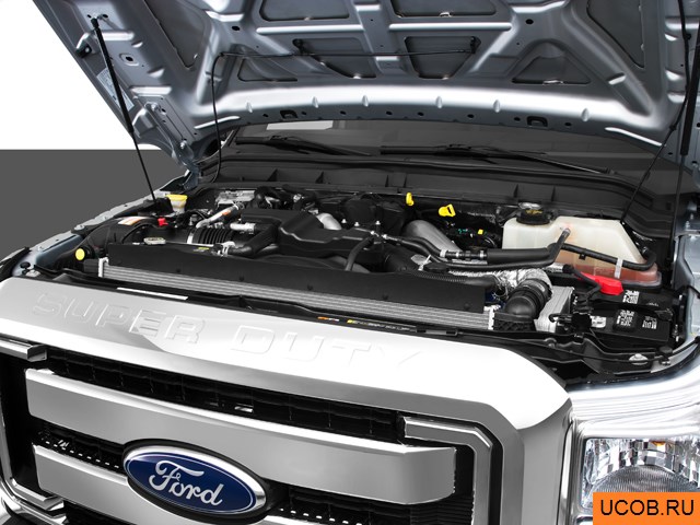 3D модель Ford модели F-350 SD DRW 2011 года