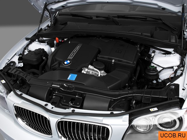 3D модель BMW модели 1-series 2011 года