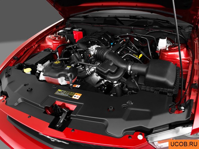 3D модель Ford модели Mustang 2011 года