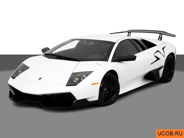 3D модель Lamborghini модели Murcielago 2010 года