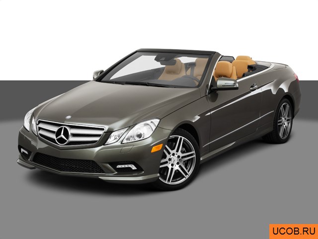 3D модель Mercedes-Benz модели E-Class 2011 года