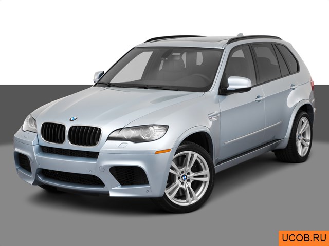 3D модель BMW модели X5 2011 года