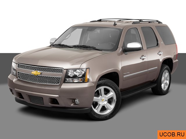 3D модель Chevrolet Tahoe 2011 года