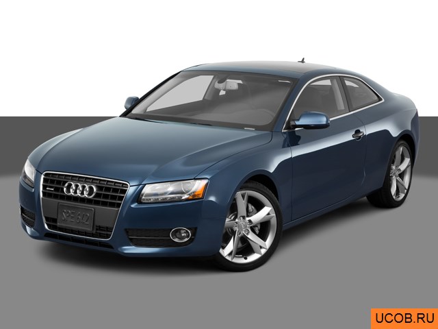 3D модель Audi модели A5 2011 года