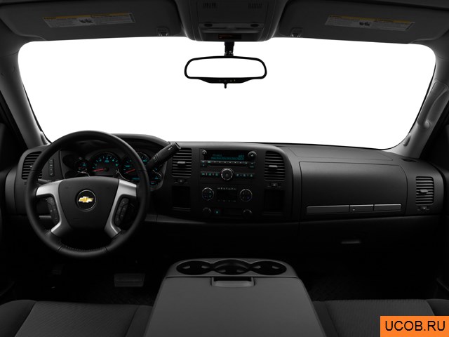 3D модель Chevrolet модели Silverado 1500 2011 года