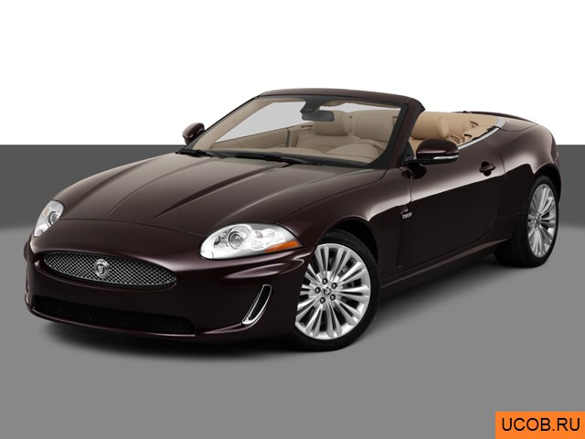 3D модель Jaguar XK 2011 года