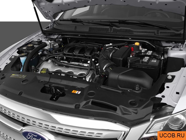 3D модель Ford модели Taurus 2011 года