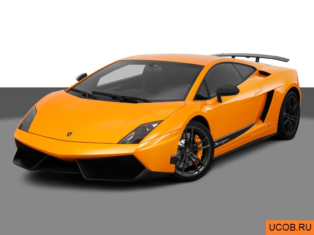 3D модель Lamborghini модели Gallardo 2011 года