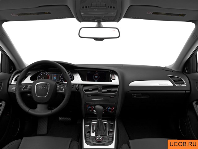 3D модель Audi модели A4 2011 года