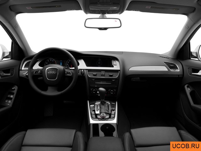 3D модель Audi модели A4 Avant 2011 года