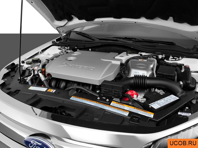 3D модель Ford модели Fusion Hybrid 2011 года