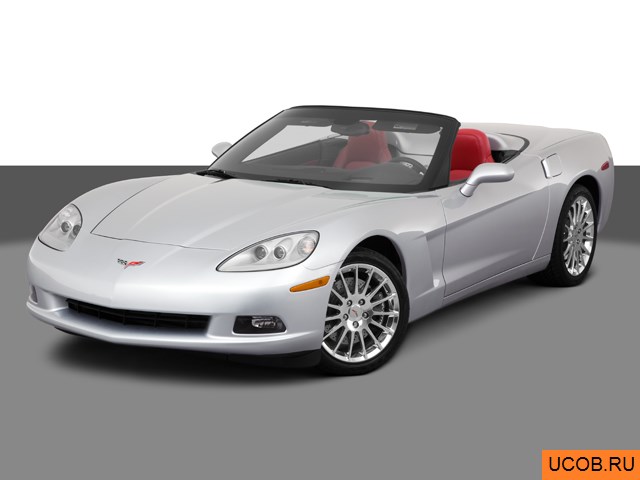 3D модель Chevrolet Corvette 2011 года