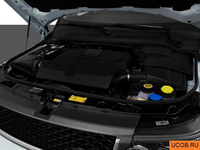3D модель Land Rover модели Range Rover Sport 2011 года