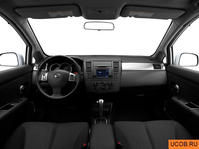 3D модель Nissan модели Versa 2011 года