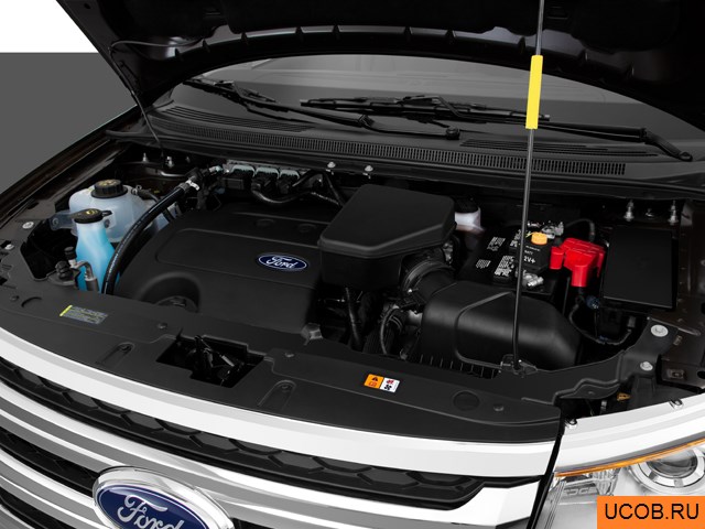 3D модель Ford модели Edge 2011 года