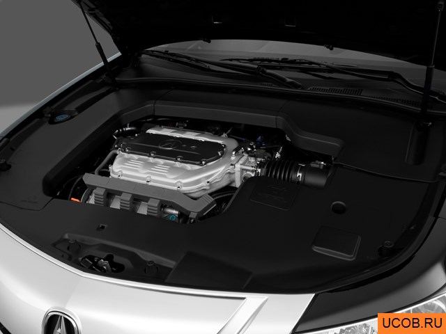 3D модель Acura модели TL 2011 года