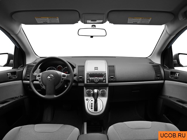 3D модель Nissan модели Sentra 2011 года