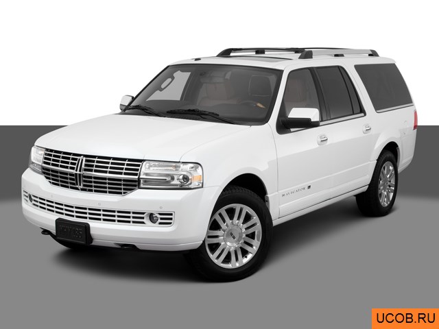 3D модель Lincoln Navigator L 2011 года