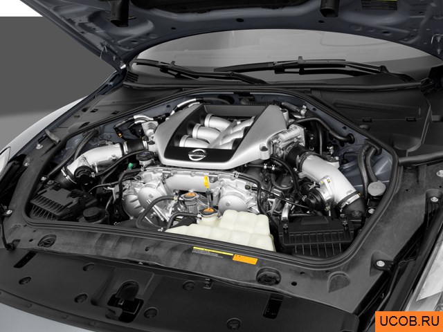 3D модель Nissan модели GT-R 2011 года