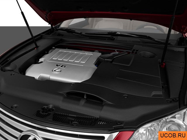 3D модель Lexus модели ES 2011 года