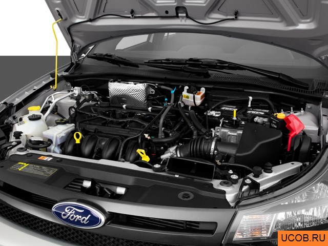 3D модель Ford модели Focus 2011 года