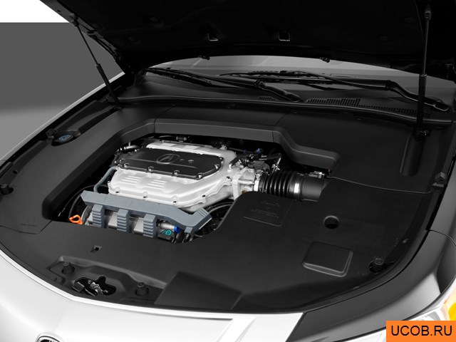 3D модель Acura модели TL 2011 года