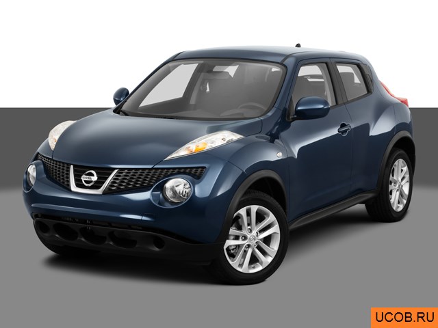 3D модель Nissan модели Juke 2011 года