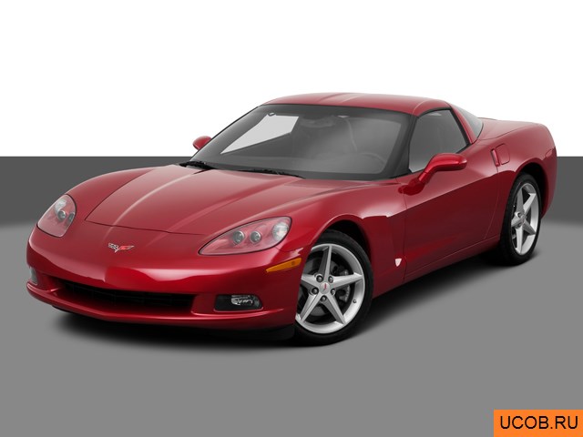 3D модель Chevrolet модели Corvette 2011 года