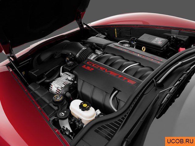 3D модель Chevrolet модели Corvette 2011 года