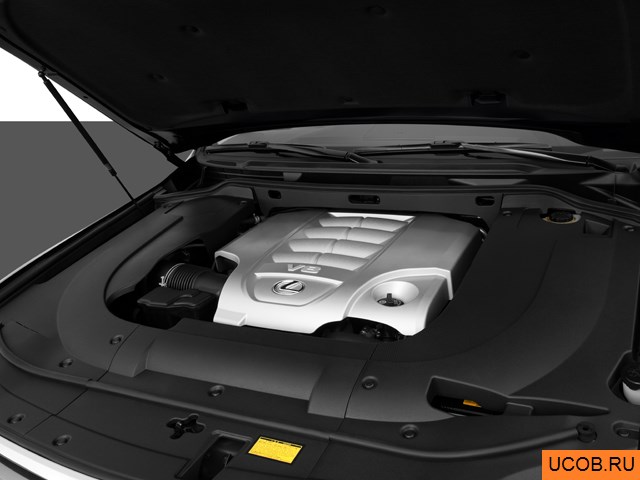 3D модель Lexus модели LX 2011 года