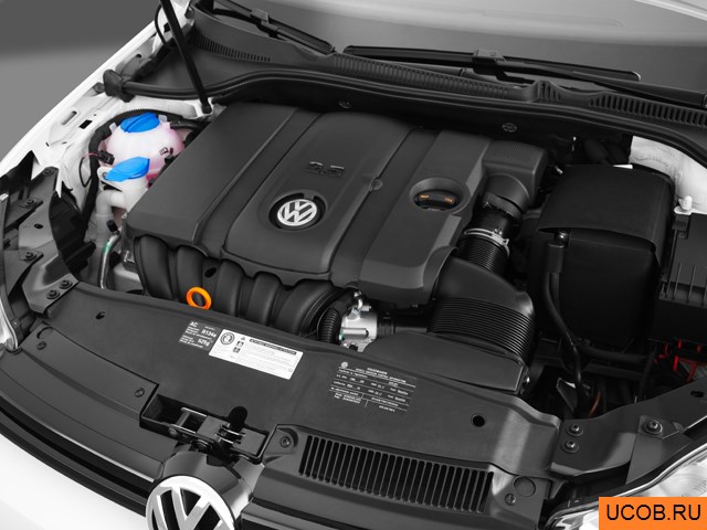 3D модель Volkswagen модели Golf 2011 года
